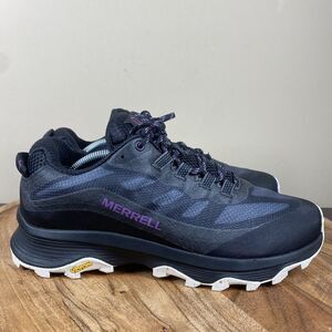 Merrell Moab Speed Womens Black Size 9.5 Trail Running Shoes